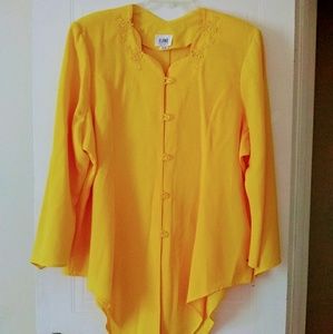 Big Sexy XLAND DOLCE Buttercup Yellow! Skirt Set!